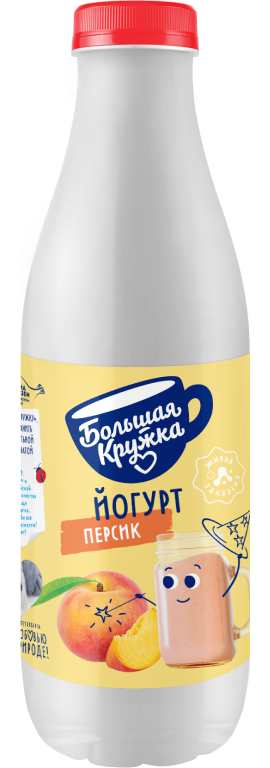 Йогурт питьевой персик